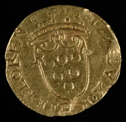 Scudo verziert mit dem Wappen der Medici